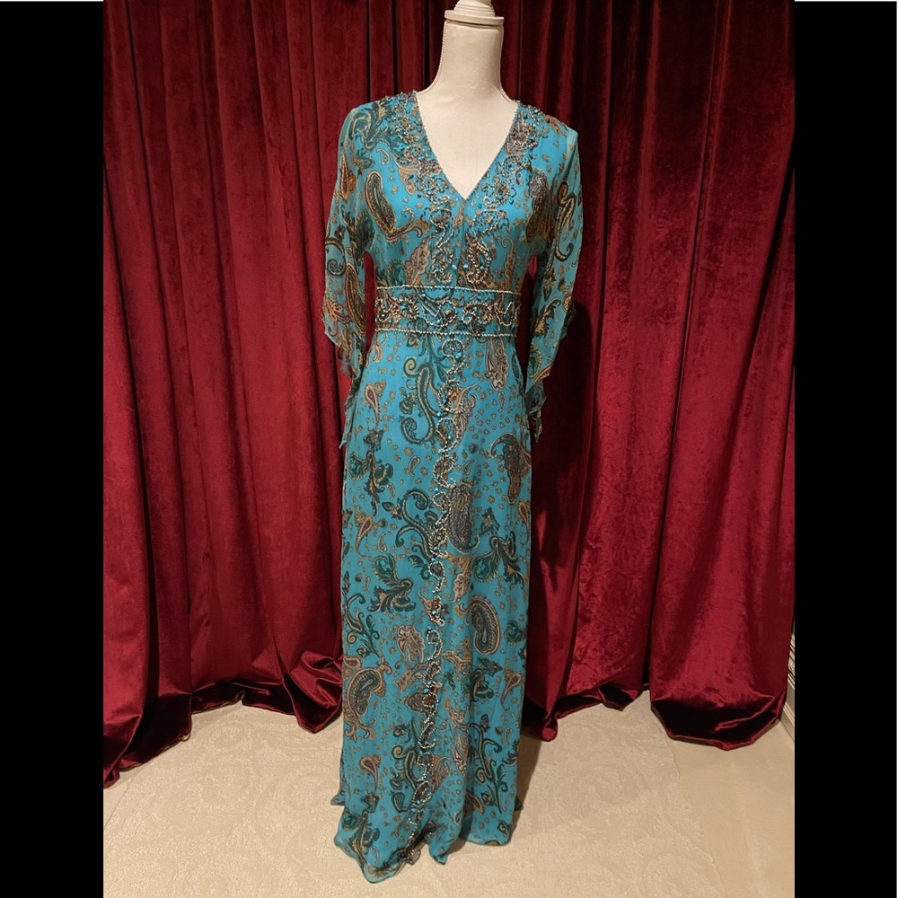 Maxi beaded dress